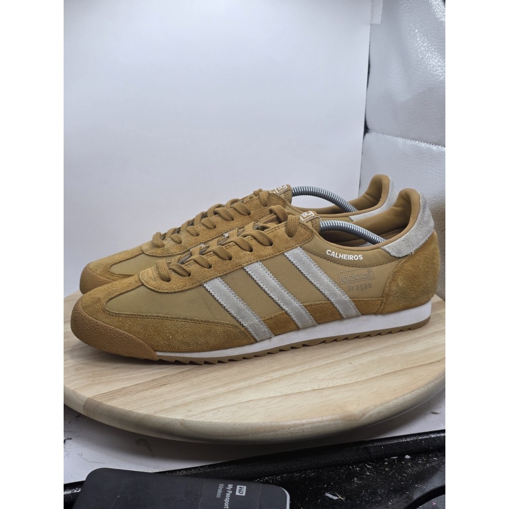 Men's Size 13 - Adidas Originals Dragon OG Mesa /White / Gum Sneakers BB1262